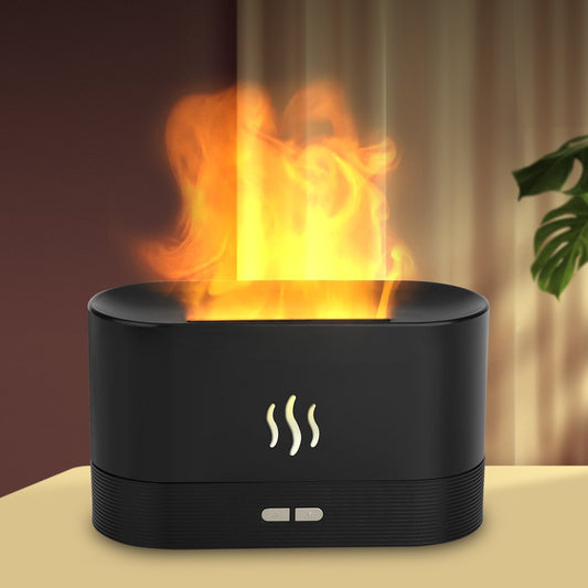 Flame Air Humidifier Essential Oil Diffuser